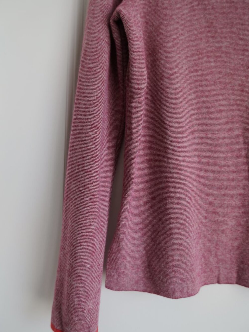GAP Petite Pink Knit Long Sleeve Sweater Top Size S - Picture 4 of 6